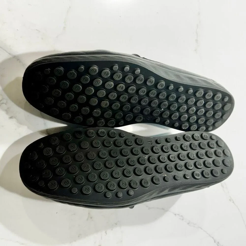 Ecco S-Lite Black Slip On Loafers. Size 44/US10.5